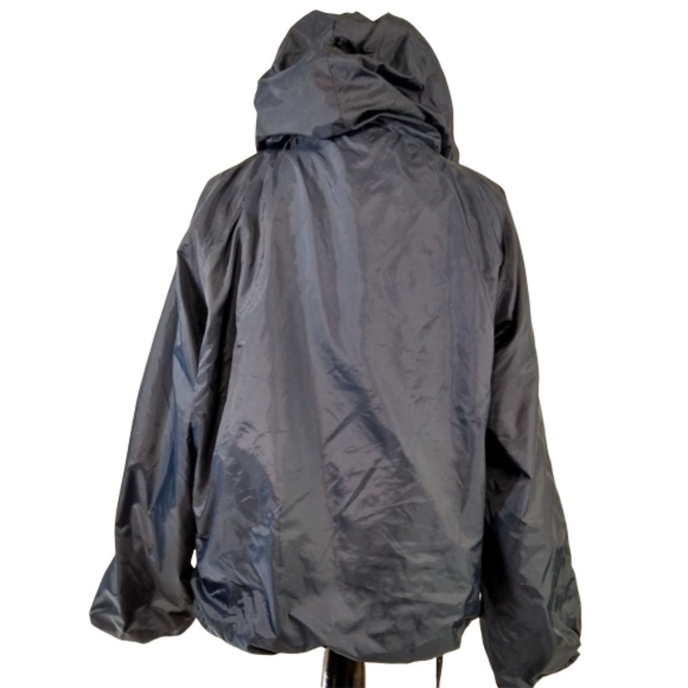 STEVE & BARRY'S men Blue Hooded Pullover Jacket size large - Picture 4 of 7